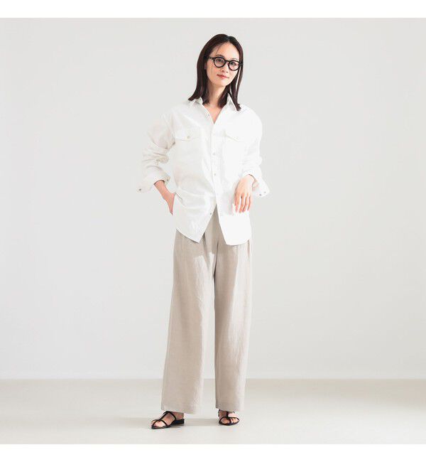 Demi-Luxe BEAMS 「AK+1 / 8オンス ウォッシュド シャツ」|シャツ・ブラウス|