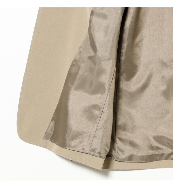 Demi-Luxe BEAMS 「ドライカルゼ ベルテッド ジャケット」|ダッフルコート|