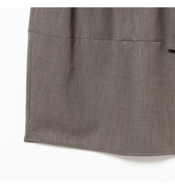 Demi-Luxe BEAMS 「ベルテッド コクーン スカート」|スカート|