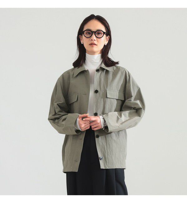 Demi-Luxe BEAMS 「ナチュラル ワッシャー ブルゾン」|ブルゾン・スタジャン|