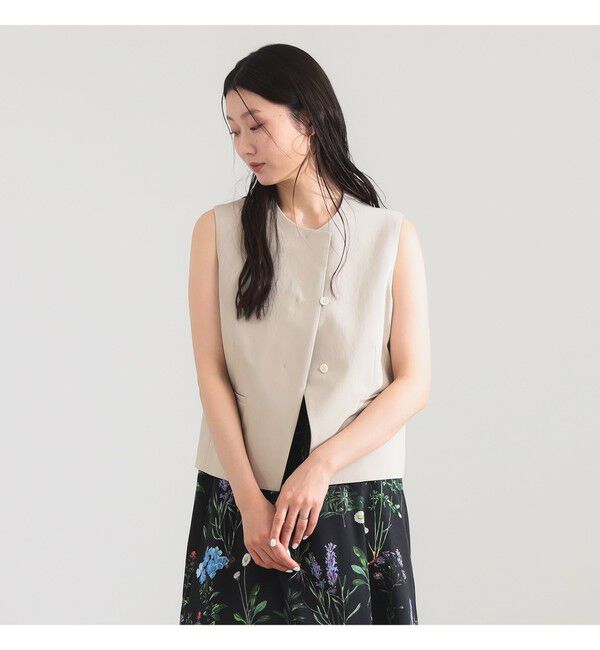 Demi-Luxe BEAMS 「オックス 比翼 ミニジレ」|ダウン|