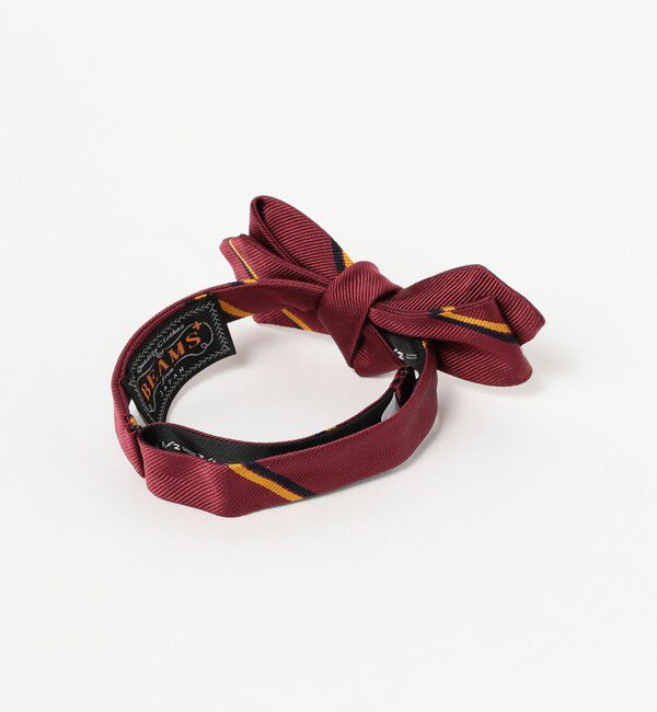 BEAMS PLUS「BEAMS PLUS / Silk Bow Tie Wide Regimental」|ネクタイ・蝶ネクタイ|