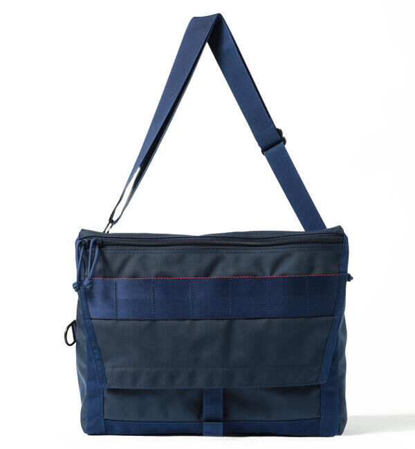 BEAMS PLUS「BRIEFING &times; BEAMS PLUS / 別注 Fleet Messenger 13」|トートバッグ|NAVY