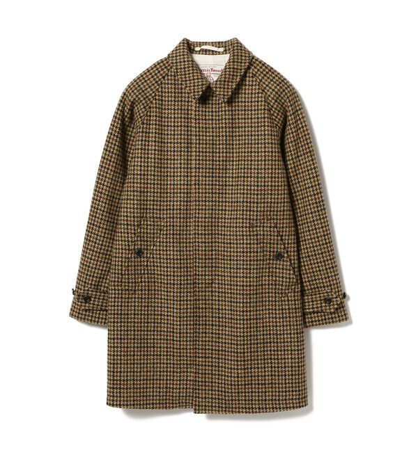 BEAMS PLUS「BEAMS PLUS / ハリスツイード バルカラー コート」|その他|GUN_CLUB_CHK