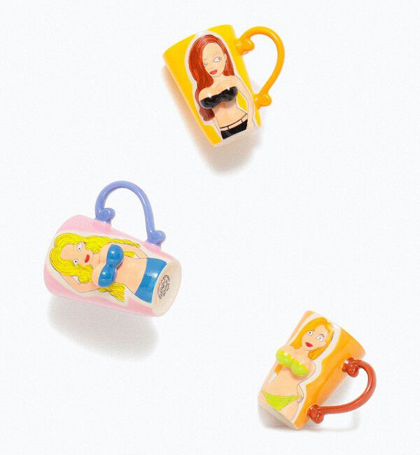 BEAMS「Meelarp / BIG BOOBS マグカップ」|食器・キッチングッズ|