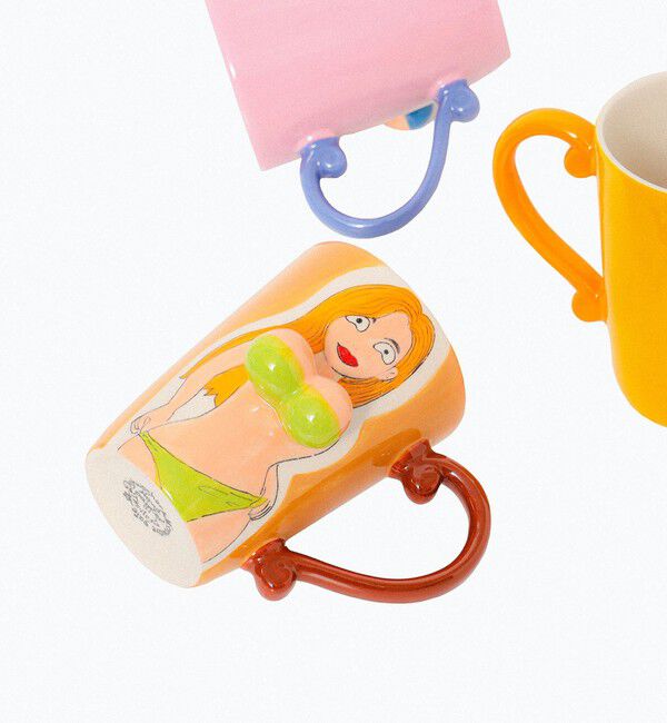 BEAMS「Meelarp / BIG BOOBS マグカップ」|食器・キッチングッズ|