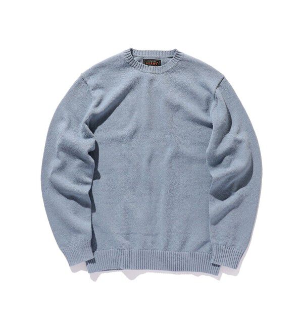 BEAMS PLUS「Crew LilyYarn 7G」|ニット・セーター|
