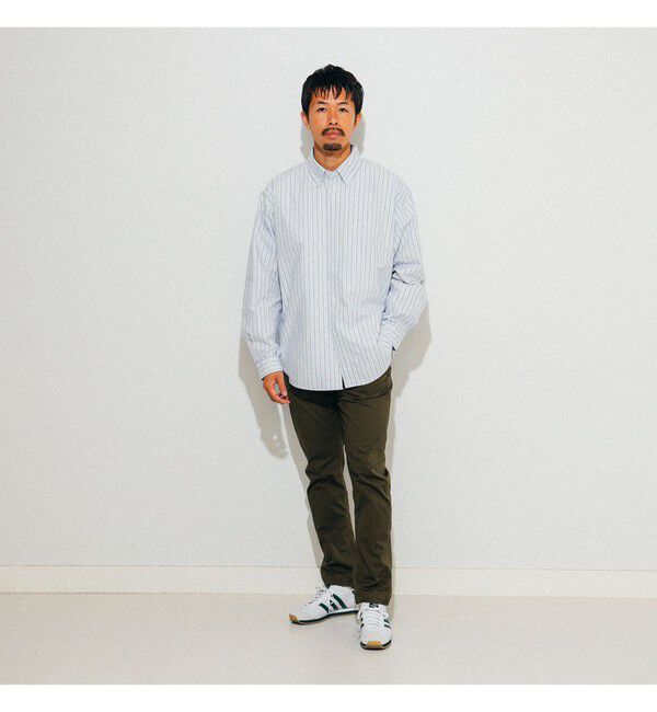 BEAMS「ストレッチテーパードチノ」|チノ|