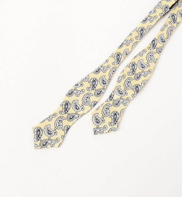 BEAMS PLUS「BEAMS PLUS / シルク ミニペイズリー プリント ボウタイ」|ネクタイ・蝶ネクタイ|