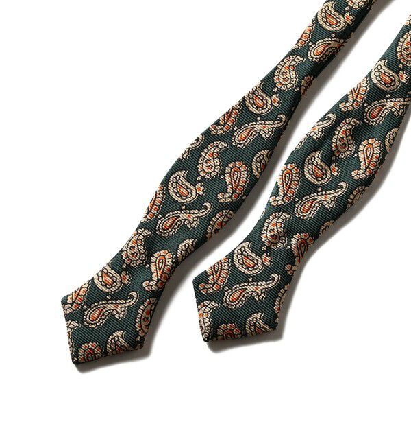 BEAMS PLUS「BEAMS PLUS / シルク ミニペイズリー プリント ボウタイ」|ネクタイ・蝶ネクタイ|