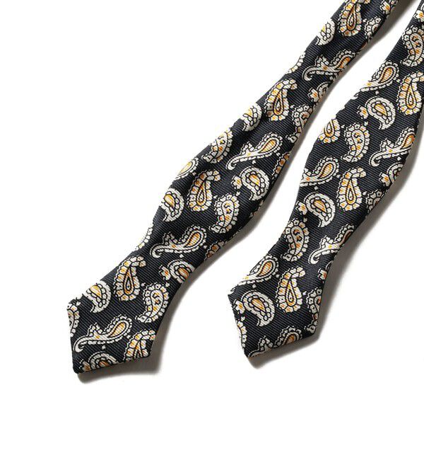 BEAMS PLUS「BEAMS PLUS / シルク ミニペイズリー プリント ボウタイ」|ネクタイ・蝶ネクタイ|