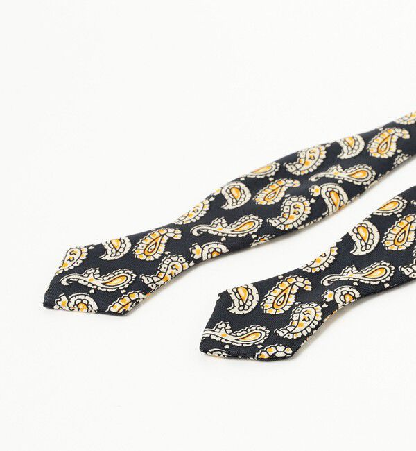 BEAMS PLUS「BEAMS PLUS / シルク ミニペイズリー プリント ボウタイ」|ネクタイ・蝶ネクタイ|