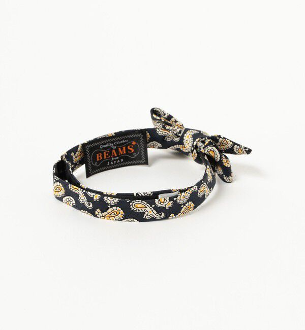 BEAMS PLUS「BEAMS PLUS / シルク ミニペイズリー プリント ボウタイ」|ネクタイ・蝶ネクタイ|