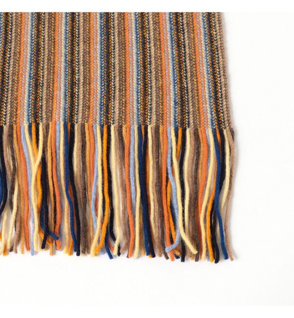 BEAMS「【別注】ROBERT MACKIE / Multi Stripe Muffler」|マフラー|
