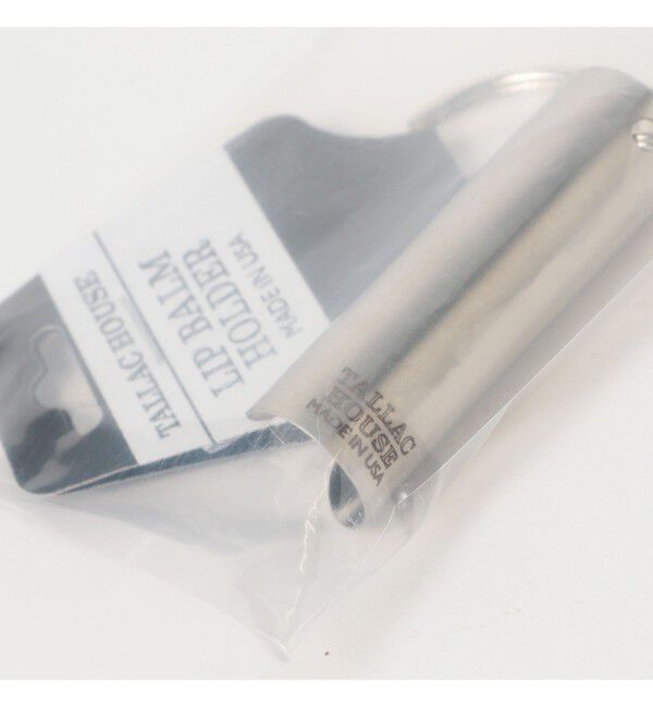 BEAMS「TALLAC HOUSE / LIP BALM HOLDER STAINLESS STEEL」|キーケース|