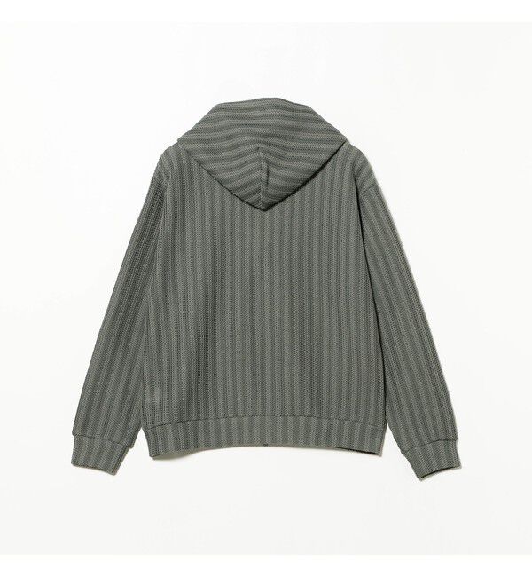 BEAMS「メッシュ ジップアップ フーディ【リラックスフィット】」|スウェット・ジャージ|