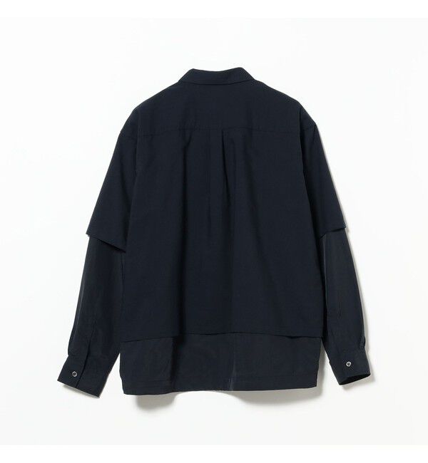 BEAMS「レイヤードシャツ【ワイドフィット】」|シャツ・ブラウス|