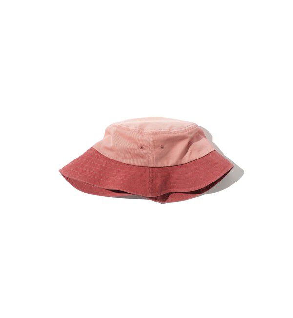 BEAMS PLUS「Long bill Bucket Hat 62 Twill Pigment Gradation Print」|その他|