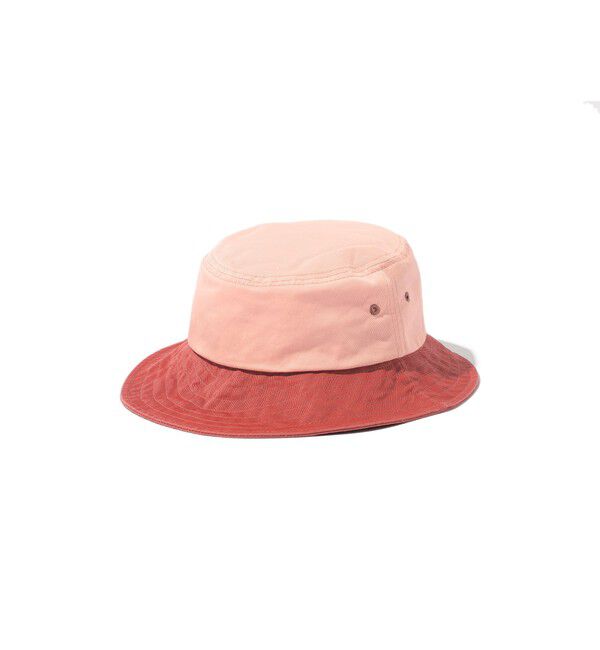 BEAMS PLUS「Long bill Bucket Hat 62 Twill Pigment Gradation Print」|その他|