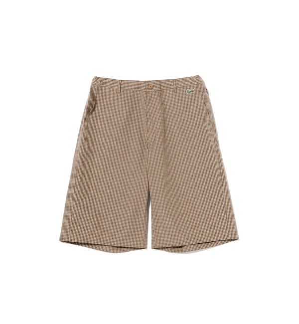 BEAMS「【別注】LACOSTE / チェック ショーツ」|その他|
