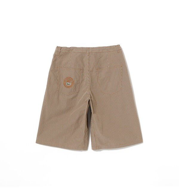 BEAMS「【別注】LACOSTE / チェック ショーツ」|その他|