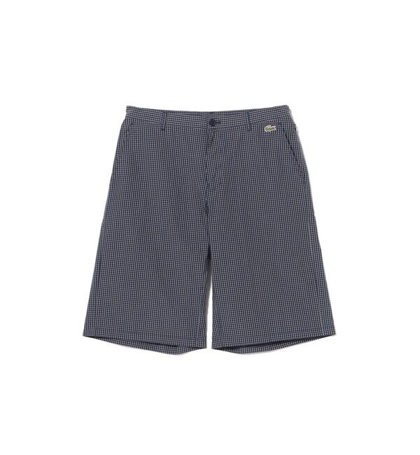 BEAMS「【別注】LACOSTE / チェック ショーツ」|その他|