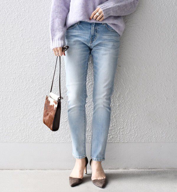 SHIPS for women「【WEB限定】スリム テーパード デニム」|その他|