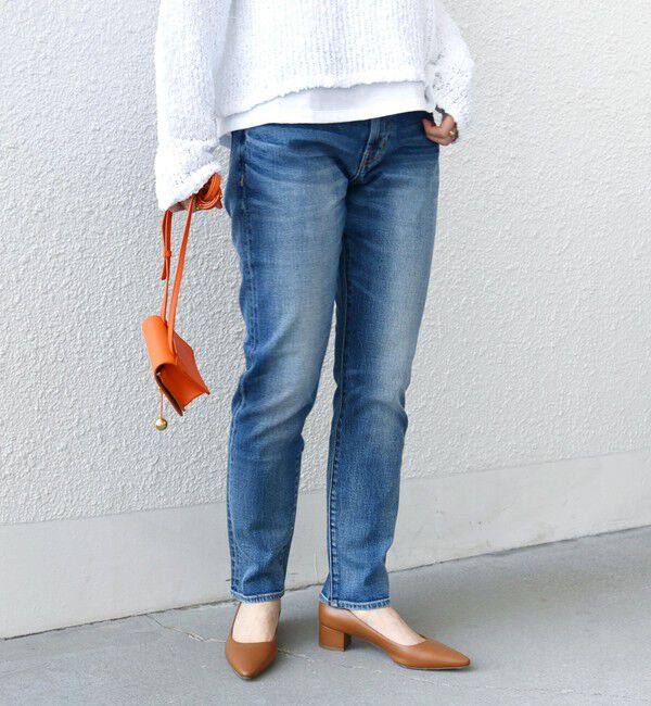 SHIPS for women「【WEB限定】スリム テーパード デニム」|その他|