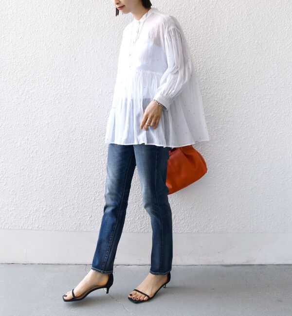 SHIPS for women「【WEB限定】スリム テーパード デニム」|その他|