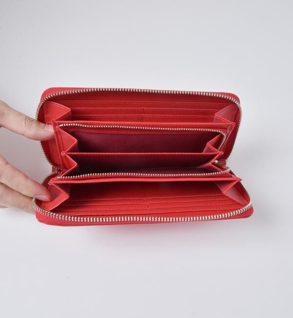 SHIPS「SHIPS:【SAFFIANO LEATHER】 イタリアンレザー 長財布」|財布|