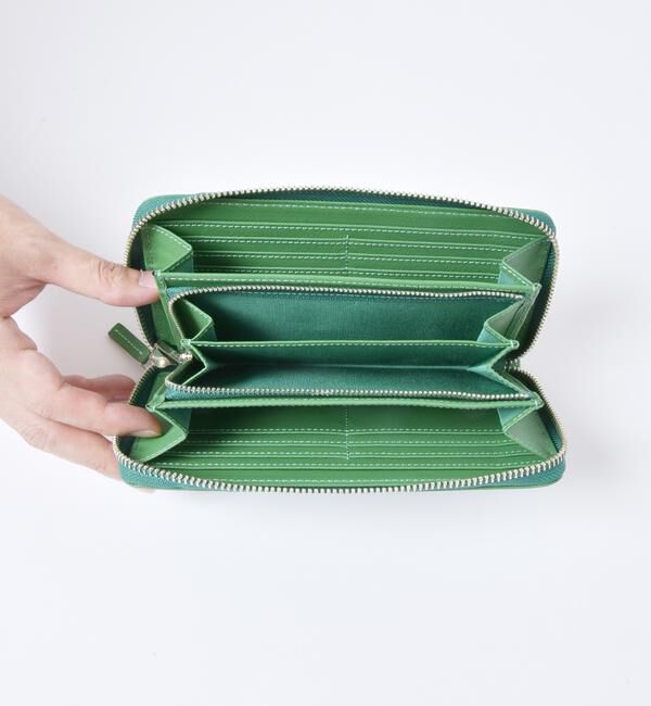 SHIPS「SHIPS:【SAFFIANO LEATHER】 イタリアンレザー 長財布」|財布|