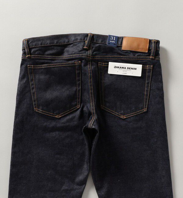 SHIPS「SHIPS: オイカワデニム セルビッチ 5ポケット デニム パンツ」|デニム|