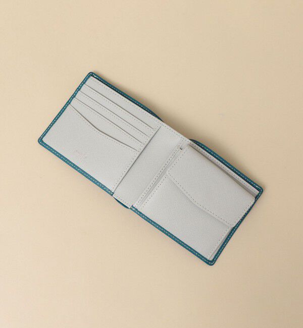 SHIPS「【WEB限定】SHIPS:【SAFFIANO LEATHER】2トーン 2つ折 ウォレット（財布）」|財布|