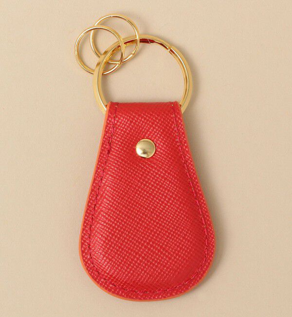 SHIPS「【WEB限定】SHIPS: 【SAFFIANO LEATHER】 2トーン キーホルダー」|その他|