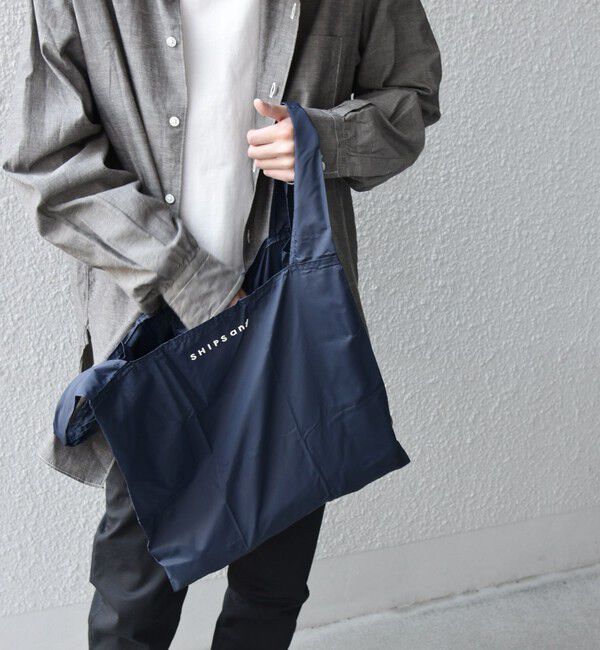 SHIPS any「SHIPS any: エコバッグ」|エコバッグ|ネイビー