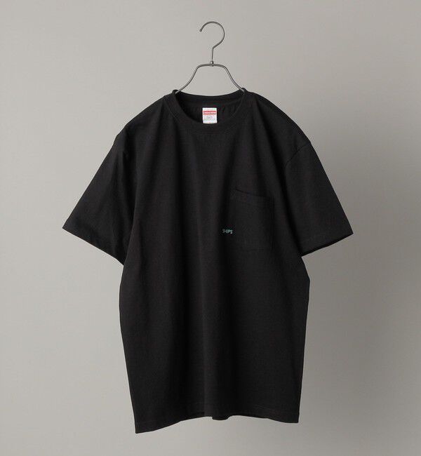 SHIPS「【累計販売数18万枚突破!!】【WEB限定】SHIPS: マイクロ SHIPSロゴ ポケット Tシャツ」|Tシャツ・カットソー|