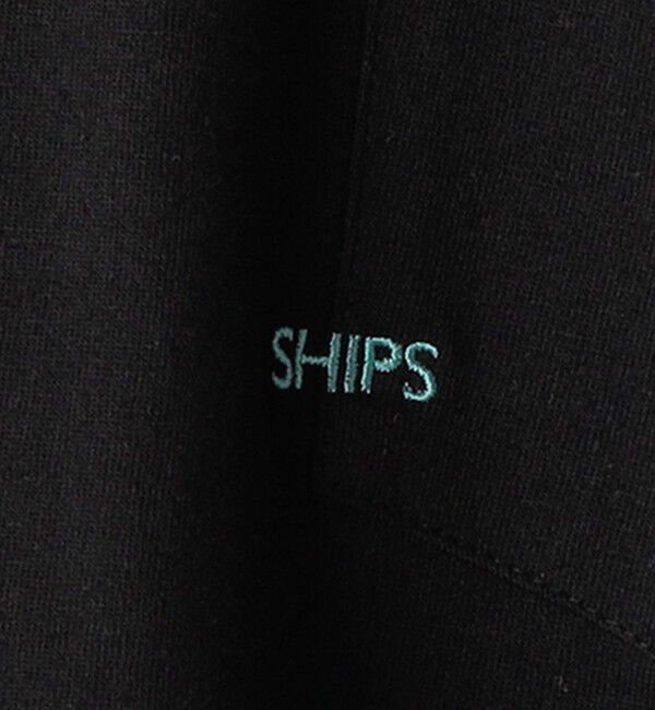 SHIPS「【累計販売数18万枚突破!!】【WEB限定】SHIPS: マイクロ SHIPSロゴ ポケット Tシャツ」|Tシャツ・カットソー|