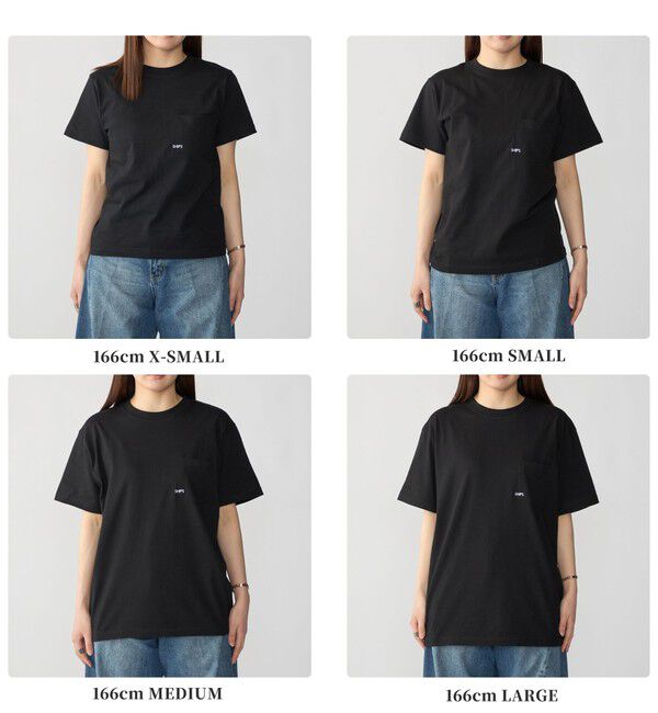 SHIPS「【累計販売数18万枚突破!!】【WEB限定】SHIPS: マイクロ SHIPSロゴ ポケット Tシャツ」|Tシャツ・カットソー|