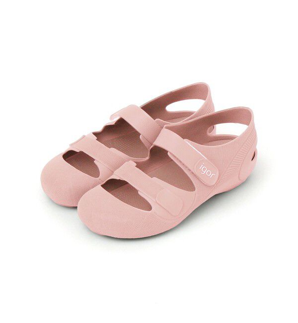 SHIPS KIDS「【WEB限定】igor:17～21cm / BONDI SANDAL SOLID」|サンダル|ベビーピンク