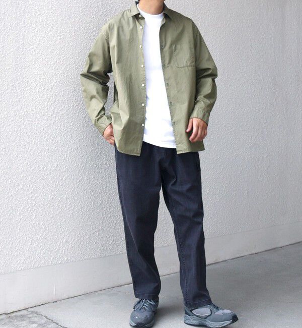 SHIPS any「【SHIPS any別注】Gramicci: オーガニックコットン ルーズテーパード ストレッチ デニム パンツ◆」|デニム|