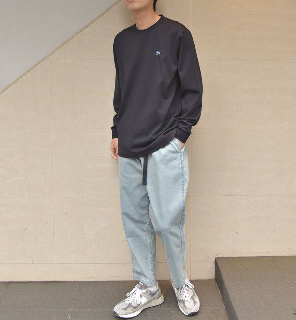 SHIPS any「【SHIPS any別注】Gramicci: オーガニックコットン ルーズテーパード ストレッチ デニム パンツ◆」|デニム|