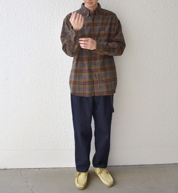 SHIPS any「【SHIPS any別注】Gramicci: オーガニックコットン ルーズテーパード ストレッチ デニム パンツ◆」|デニム|