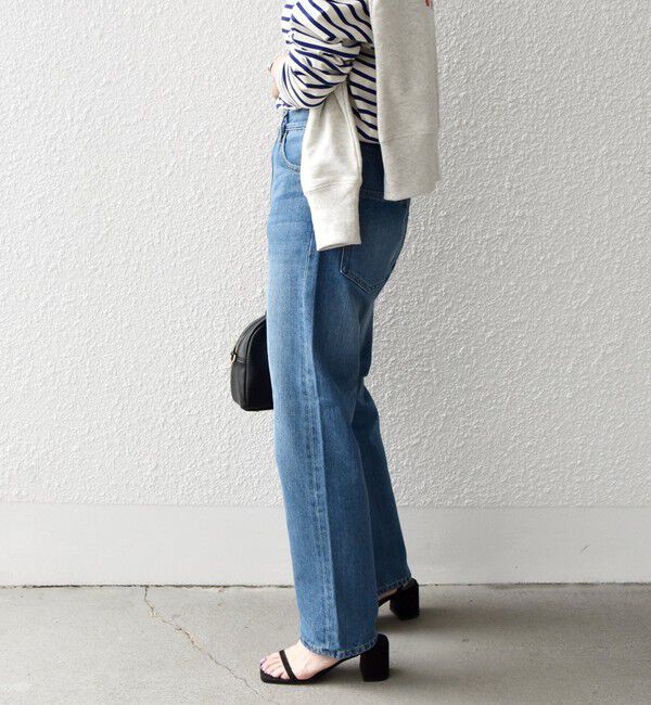 SHIPS any「SHIPS any: ハイライズ デニムパンツ［SHIPS any DENIM］」|デニム|
