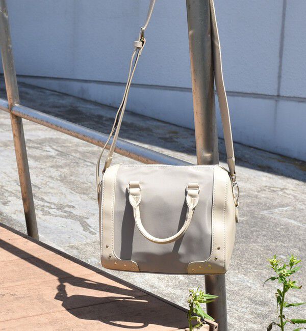 SHIPS for women「* スタッズ ボストン バッグ◇」|ボストンバッグ|