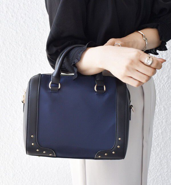 SHIPS for women「* スタッズ ボストン バッグ◇」|ボストンバッグ|