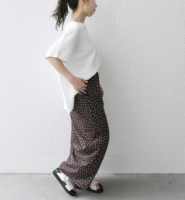 SHIPS any「【WEB限定】SHIPS any:〈洗濯機可能〉ワッフル ワイド TEE」|Tシャツ・カットソー|