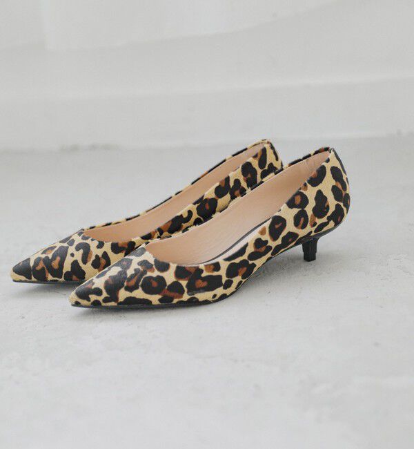 quaranciel「quaranciel: レザー ヒール パンプス」|パンプス|