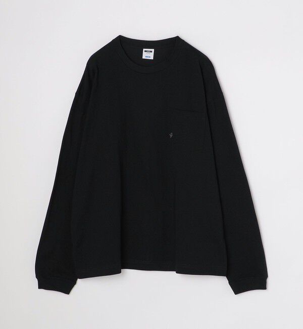 SHIPS「【WEB限定】SHIPS:〈汗染み防止加工〉ワンポイントロゴ ビッグシルエットヘビーウェイトTシャツ」|Tシャツ・カットソー|