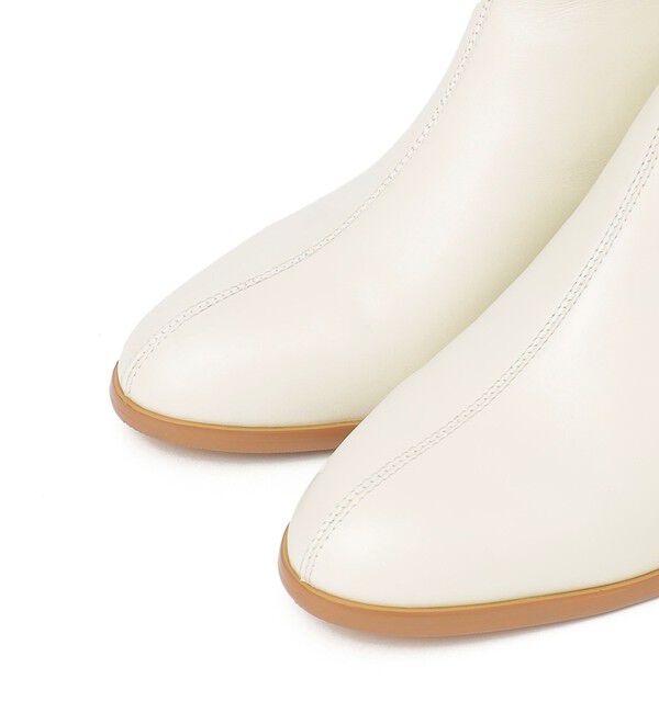 SHIPS for women「サイドゴア ステッチ ヒール ブーツ ◇」|ショートブーツ|