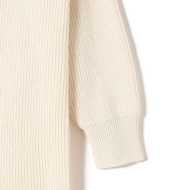 SHIPS for women「〈手洗い可能〉片畦編み ハーフ ジップ ワンピース」|ワンピース|